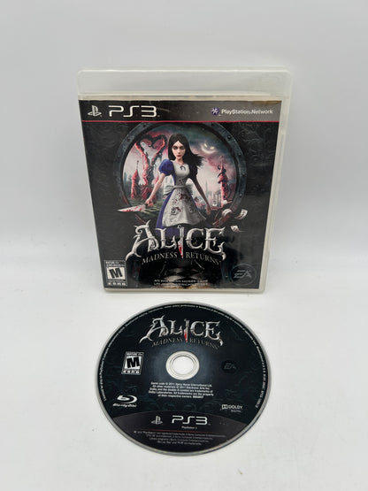 PiXEL-RETRO.COM : SONY PLAYSTATION 3 (PS3) COMPLET CIB BOX MANUAL GAME NTSC ALICE MADNESS RETURNS