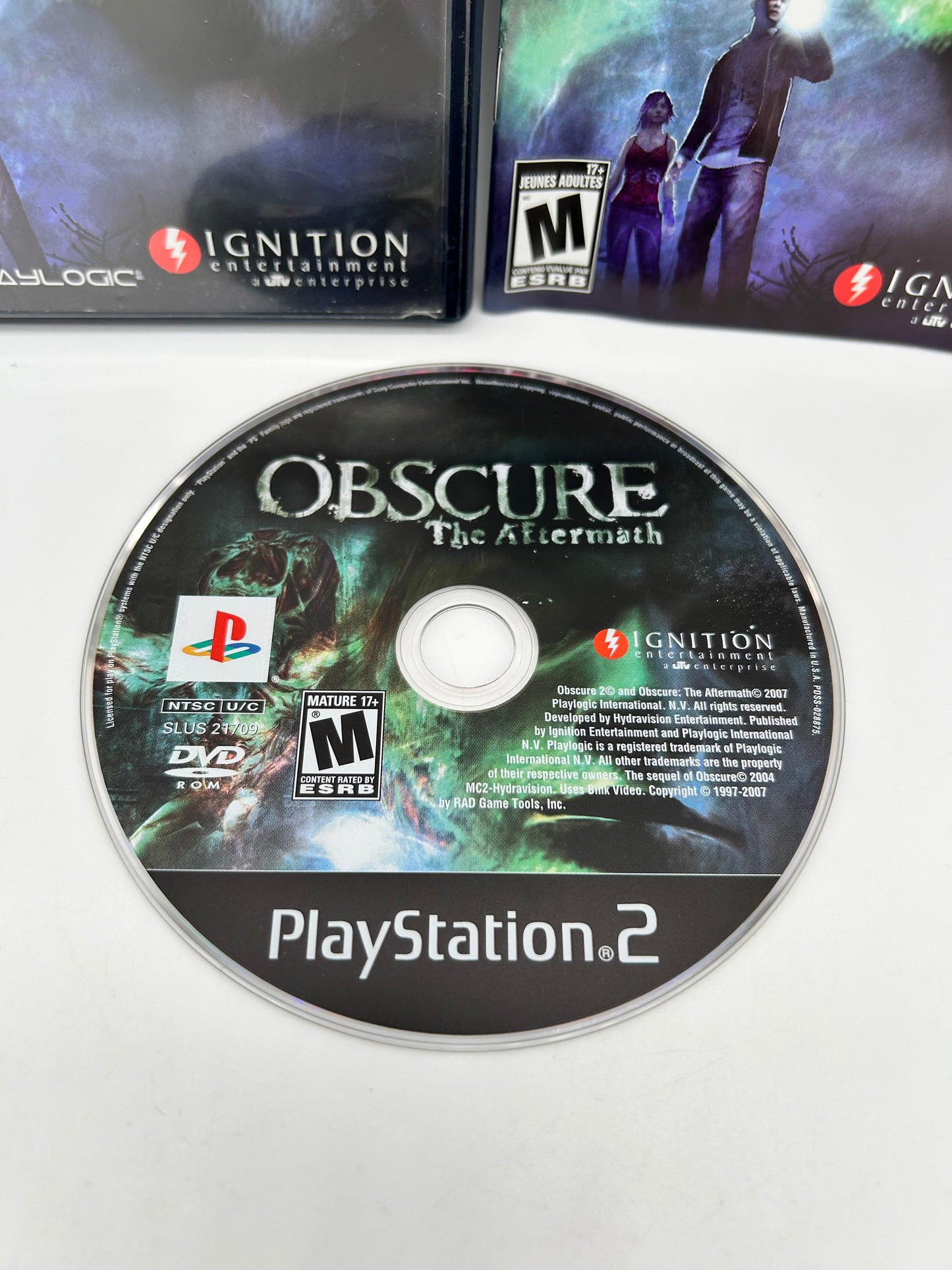 SONY PLAYSTATiON 2 [PS2] | OBSCURE THE AFTERMATH