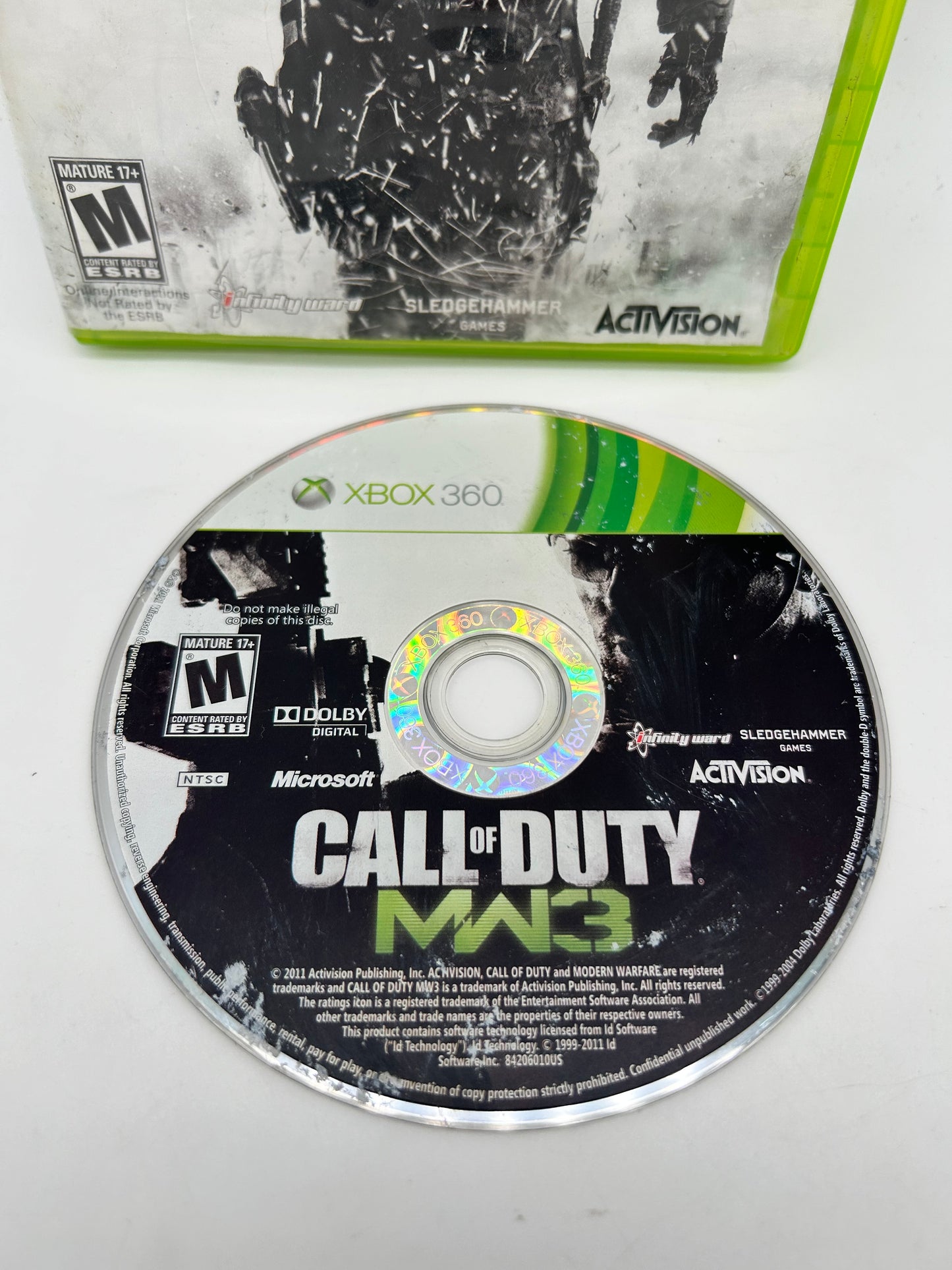 MiCROSOFT XBOX 360 | CALL OF DUTY MODERN WARFARE 3 MW3