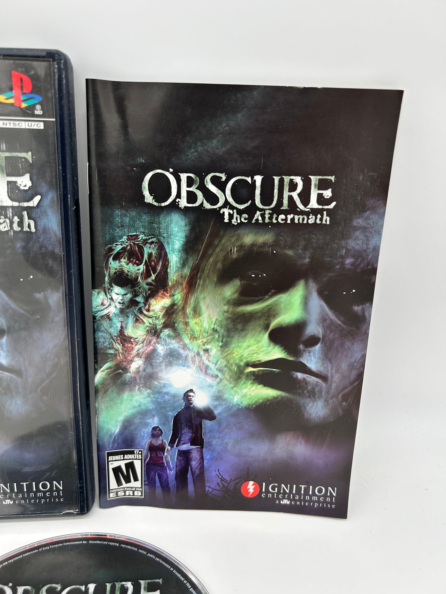 SONY PLAYSTATiON 2 [PS2] | OBSCURE THE AFTERMATH