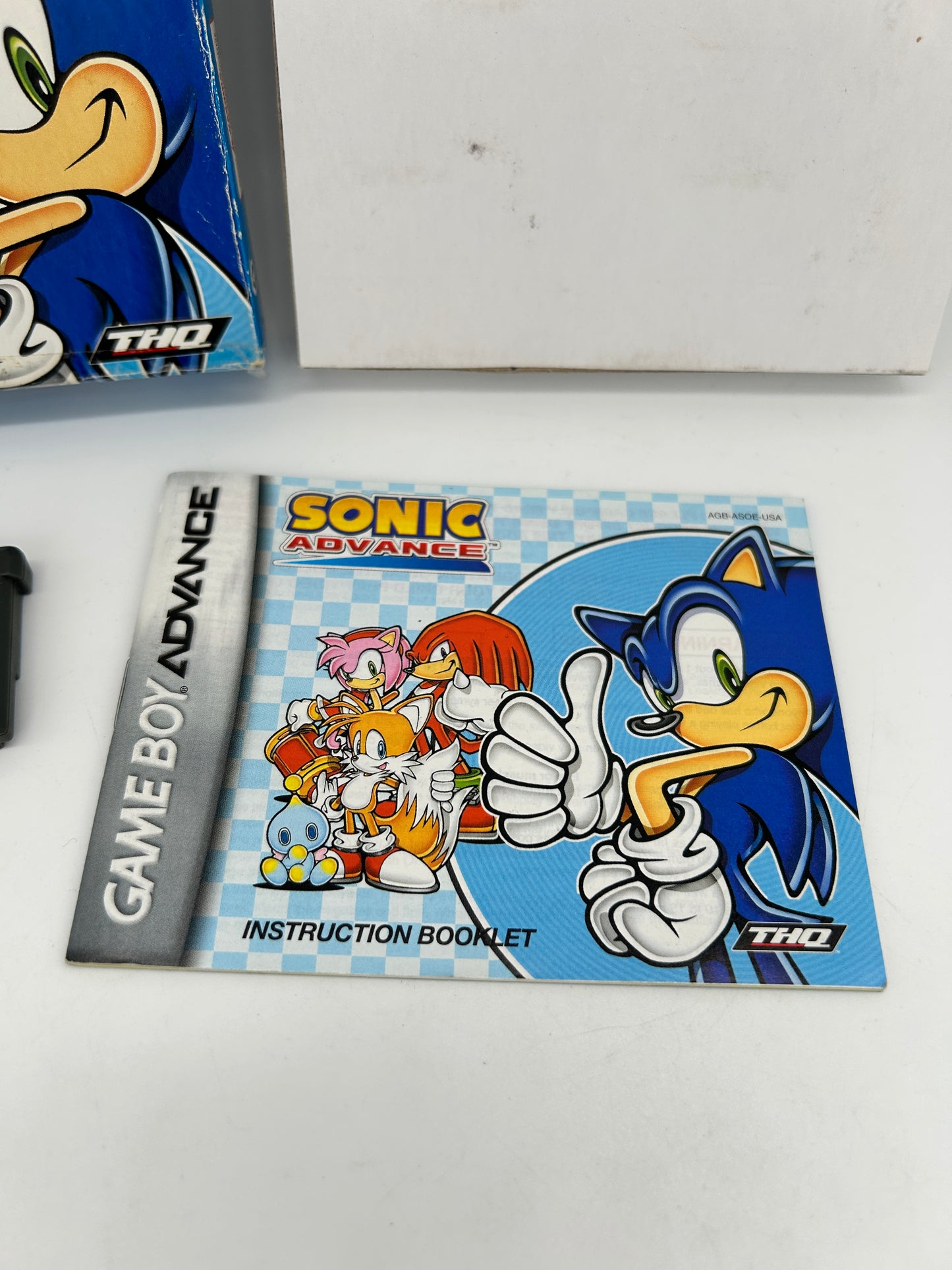 NiNTENDO GAME BOY ADVANCE [GBA] | SONiC ADVANCE