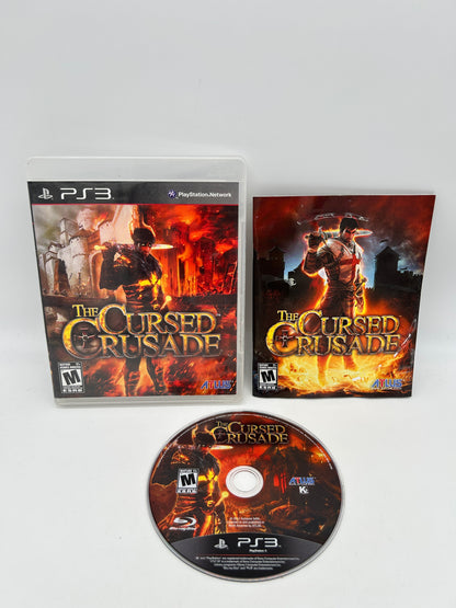PiXEL-RETRO.COM : SONY PLAYSTATION 3 (PS3) COMPLET CIB BOX MANUAL GAME NTSC THE CURSED CRUSADE