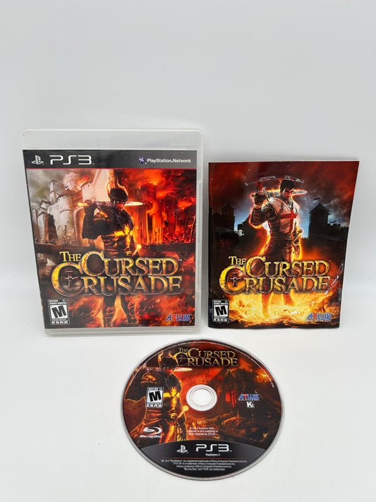 PiXEL-RETRO.COM : SONY PLAYSTATION 3 (PS3) COMPLET CIB BOX MANUAL GAME NTSC THE CURSED CRUSADE