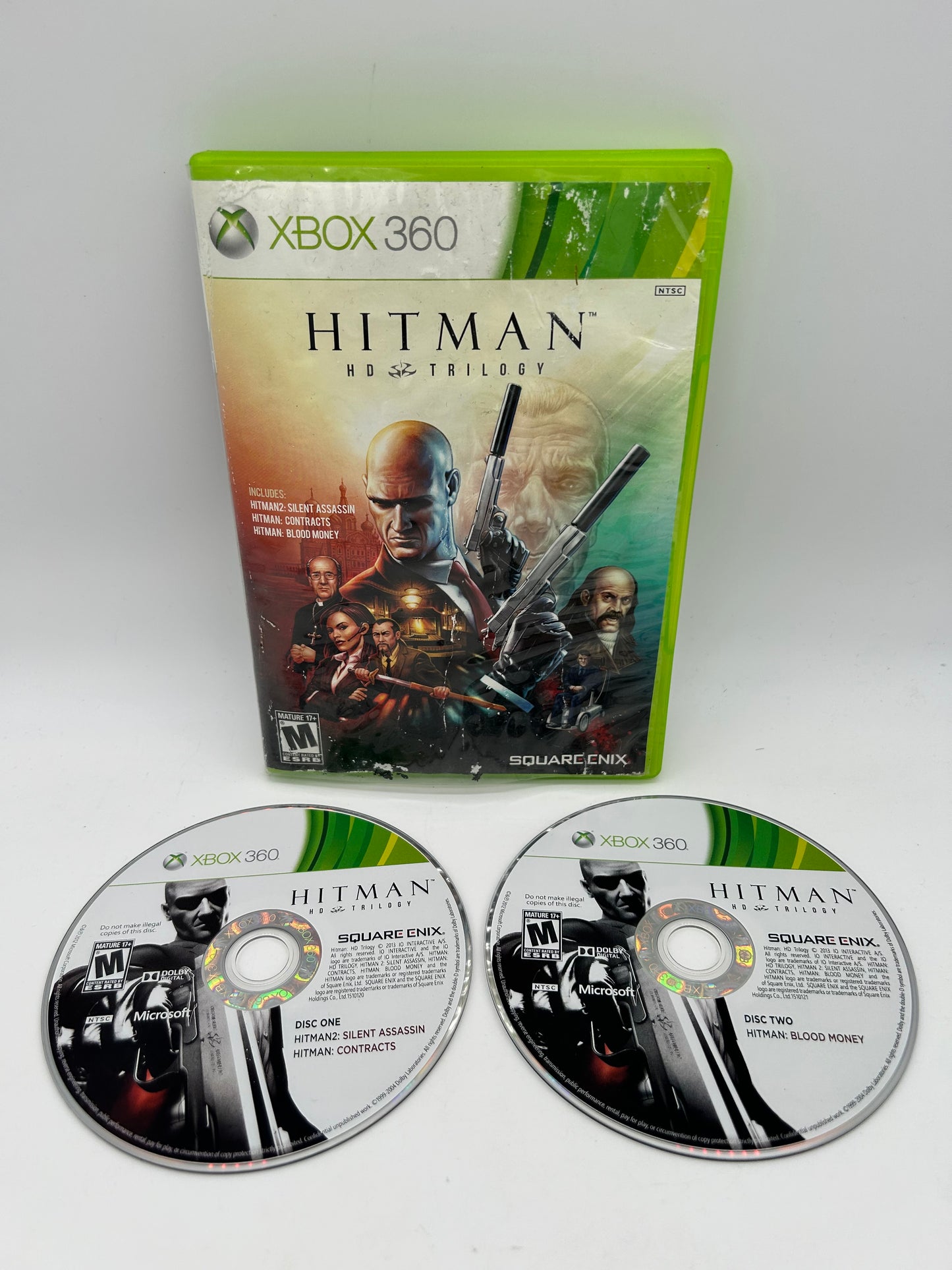 PiXEL-RETRO.COM : MICROSOFT XBOX 360 COMPLETE CIB BOX MANUAL GAME NTSC HITMAN HD TRILOGY