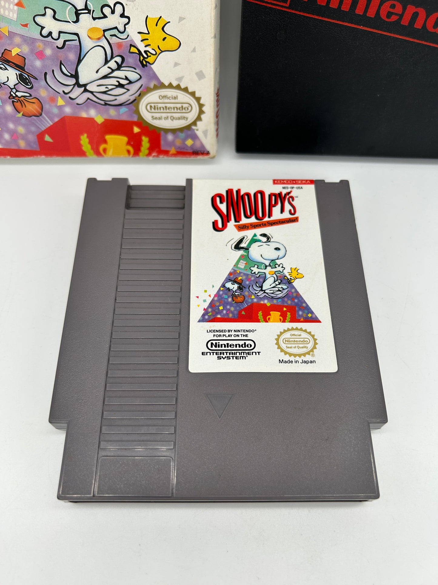 NiNTENDO [NES] ORiGiNAL | SNOOPYS SiLLY SPORTS SPECTACULAR