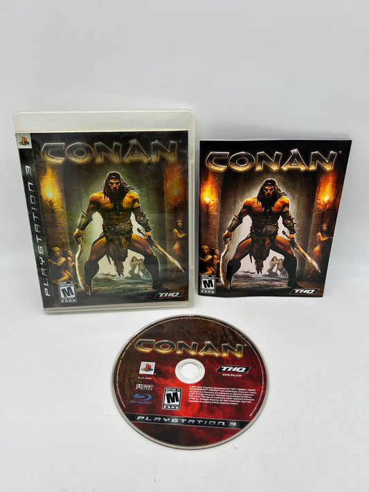 PiXEL-RETRO.COM : SONY PLAYSTATION 3 (PS3) COMPLET CIB BOX MANUAL GAME NTSC CONAN