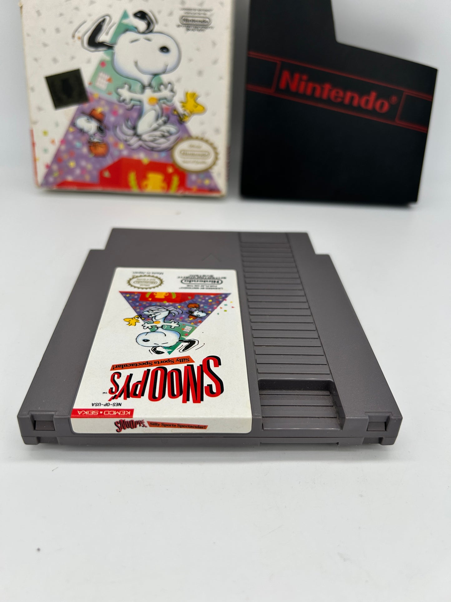 NiNTENDO [NES] ORiGiNAL | SNOOPYS SiLLY SPORTS SPECTACULAR