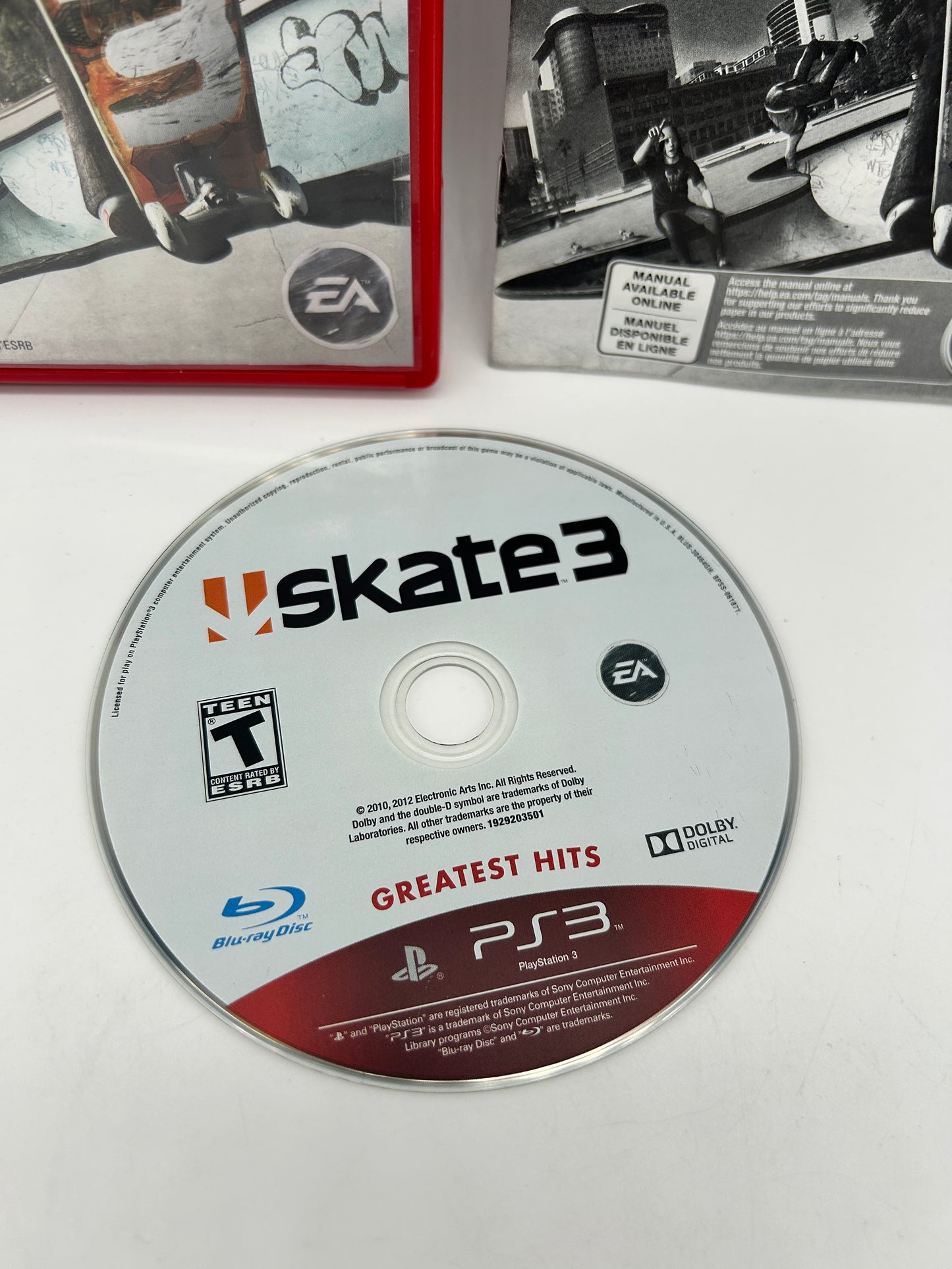 SONY PLAYSTATiON 3 [PS3] | SKATE 3 | GREATEST HiTS