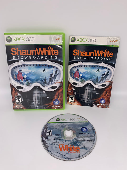 PiXEL-RETRO.COM : MICROSOFT XBOX 360 COMPLETE CIB BOX MANUAL GAME NTSC SHAUN WHITE SNOWBORDING