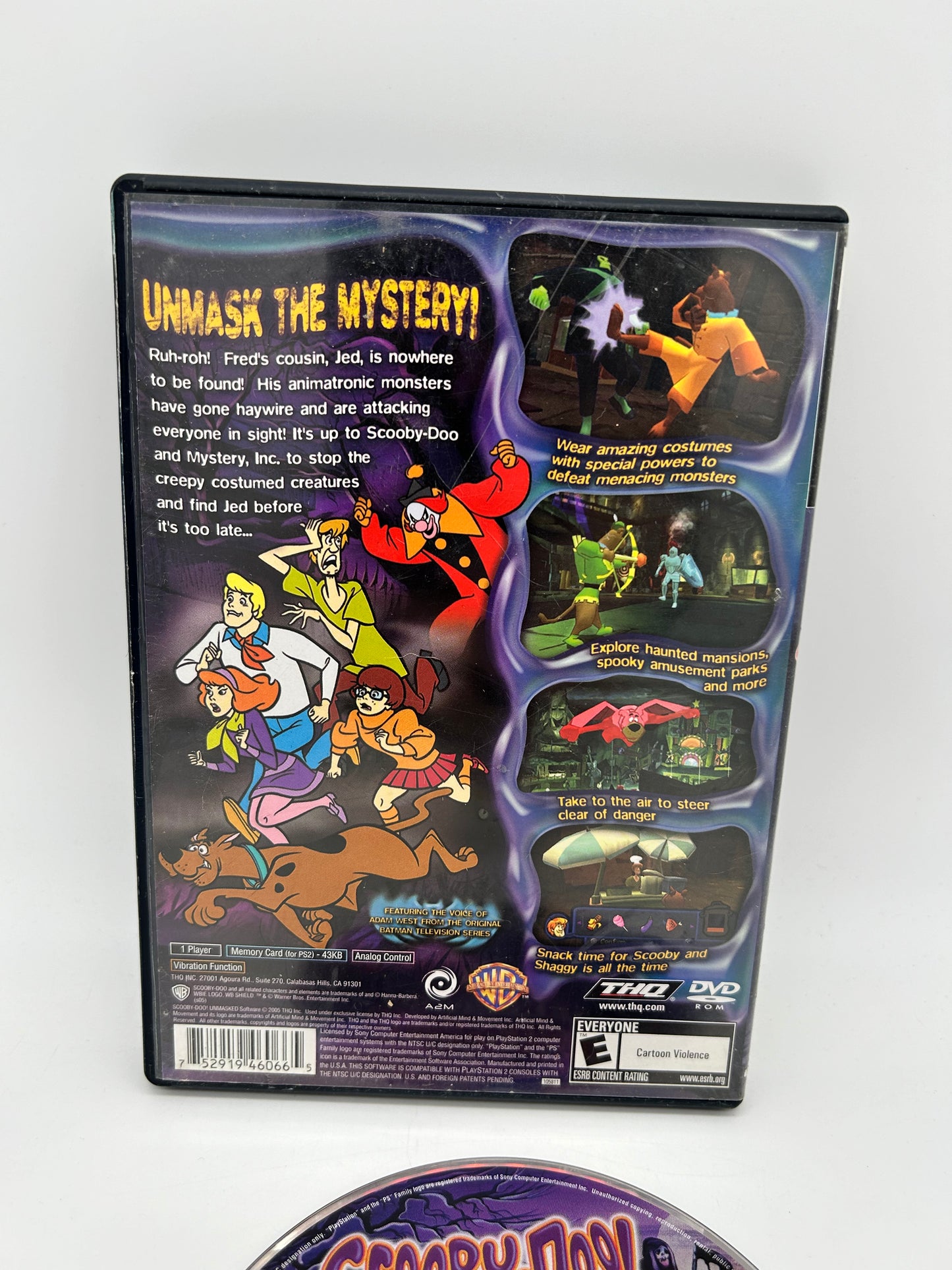 SONY PLAYSTATiON 2 [PS2] | SCOOBY-DOO UNMASKED
