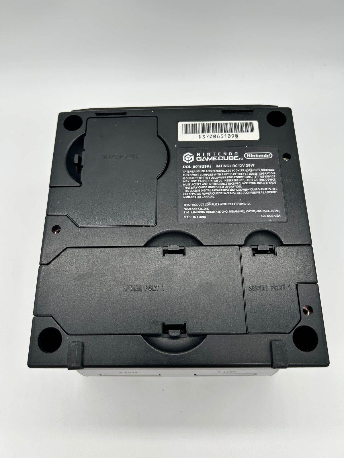NiNTENDO GAMECUBE [NGC] CONSOLE | MODEL BLACK DOL-001 USA