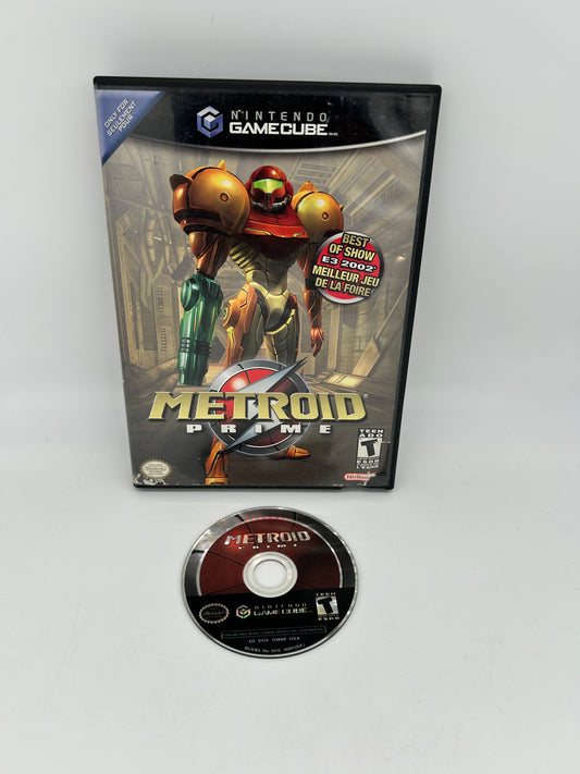 PiXEL-RETRO.COM : NINTENDO GAMECUBE METROID PRIME BOX GAME NTSC