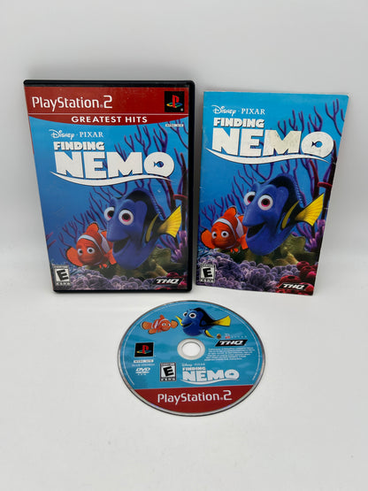 PiXEL-RETRO.COM : SONY PLAYSTATION 2 (PS2) COMPLET CIB BOX MANUAL GAME NTSC FINDING NEMO