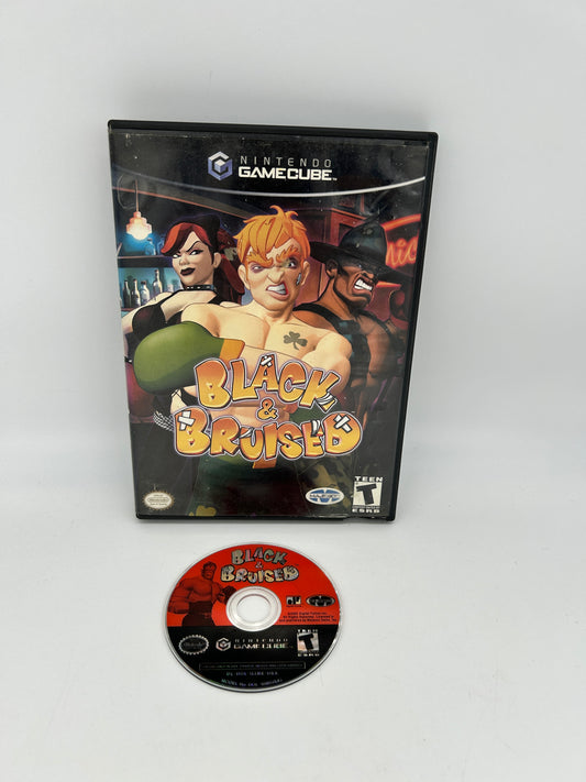 PiXEL-RETRO.COM : NINTENDO GAMECUBE BOX GAME NTSC BLACK & BRUISED
