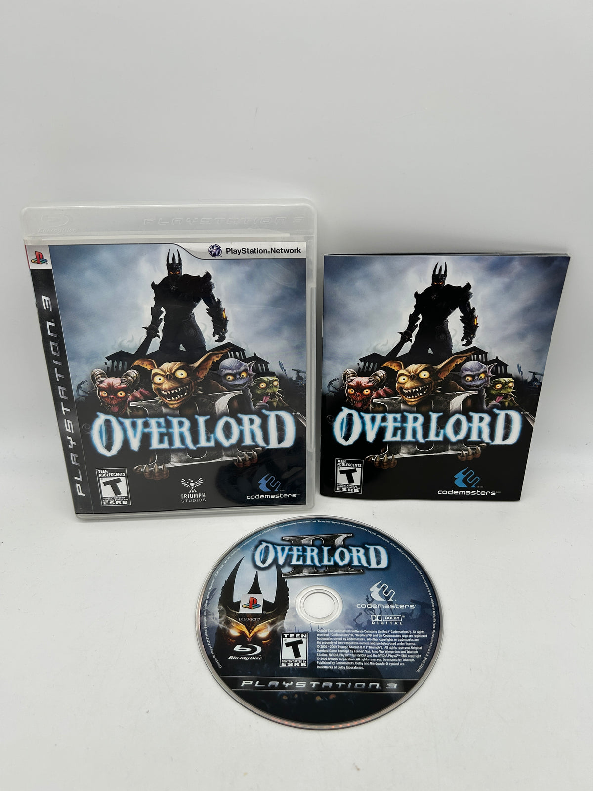 PiXEL-RETRO.COM : SONY PLAYSTATION 3 (PS3) COMPLET CIB BOX MANUAL GAME NTSC OVERLORD II