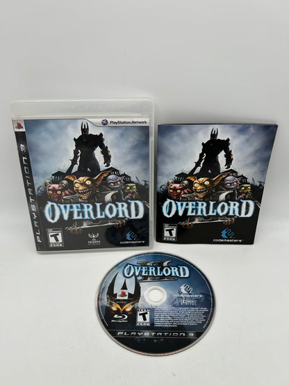 PiXEL-RETRO.COM : SONY PLAYSTATION 3 (PS3) COMPLET CIB BOX MANUAL GAME NTSC OVERLORD II