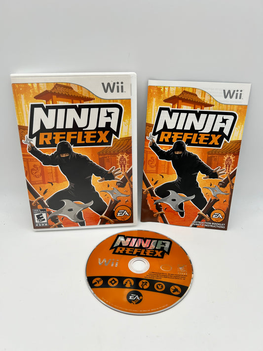 PiXEL-RETRO.COM : NINTENDO WII COMPLET CIB BOX MANUAL GAME NTSC NINJA REFLEX