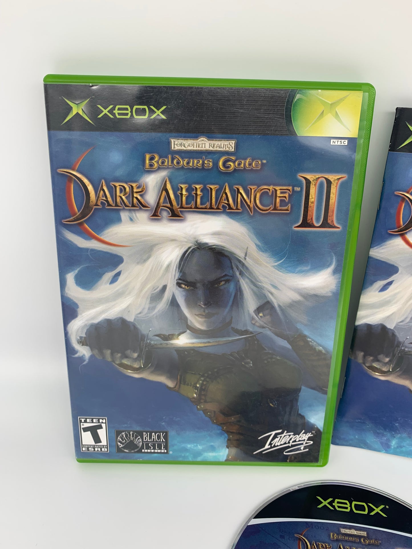 MiCROSOFT XBOX ORiGiNAL | BALDURS GATE DARK ALLiANCE II