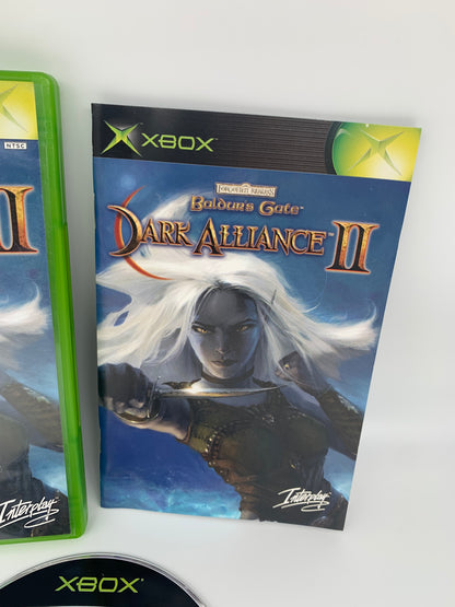 MiCROSOFT XBOX ORiGiNAL | BALDURS GATE DARK ALLiANCE II