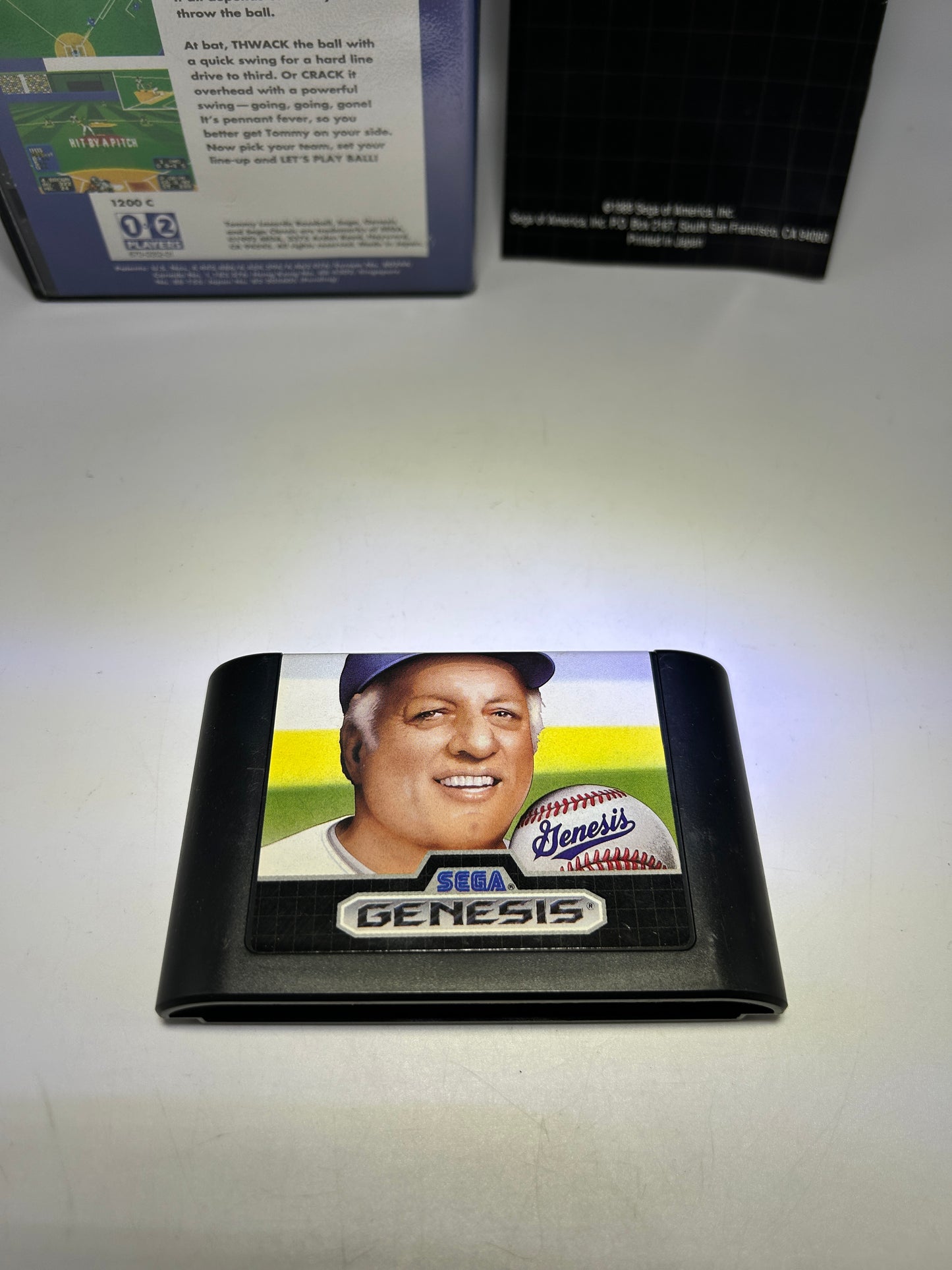 SEGA GENESiS | TOMMY LASORDA BASEBALL | SEGA CLASSiC