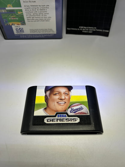 SEGA GENESiS | TOMMY LASORDA BASEBALL | SEGA CLASSiC