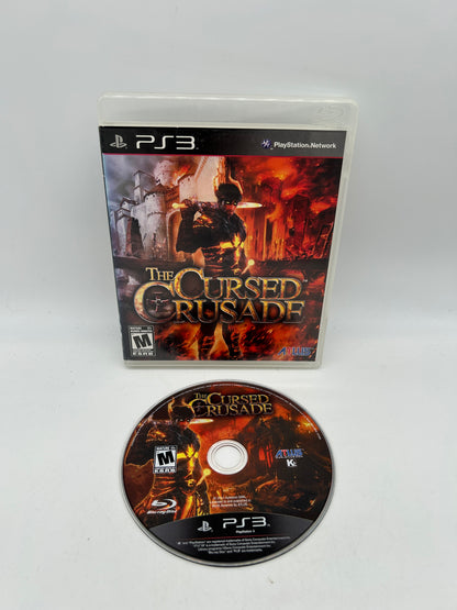 PiXEL-RETRO.COM : SONY PLAYSTATION 3 (PS3) COMPLET CIB BOX MANUAL GAME NTSC THE CURSED CRUSADE