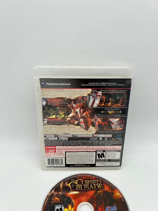 SONY PLAYSTATiON 3 [PS3] | THE CURSED CRUSADE