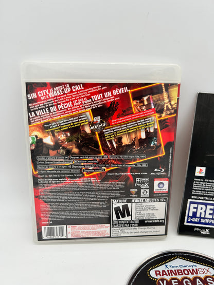 SONY PLAYSTATiON 3 [PS3] | TOM CLANCYS RAiNBOW SiX VEGAS