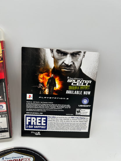 SONY PLAYSTATiON 3 [PS3] | TOM CLANCYS RAiNBOW SiX VEGAS