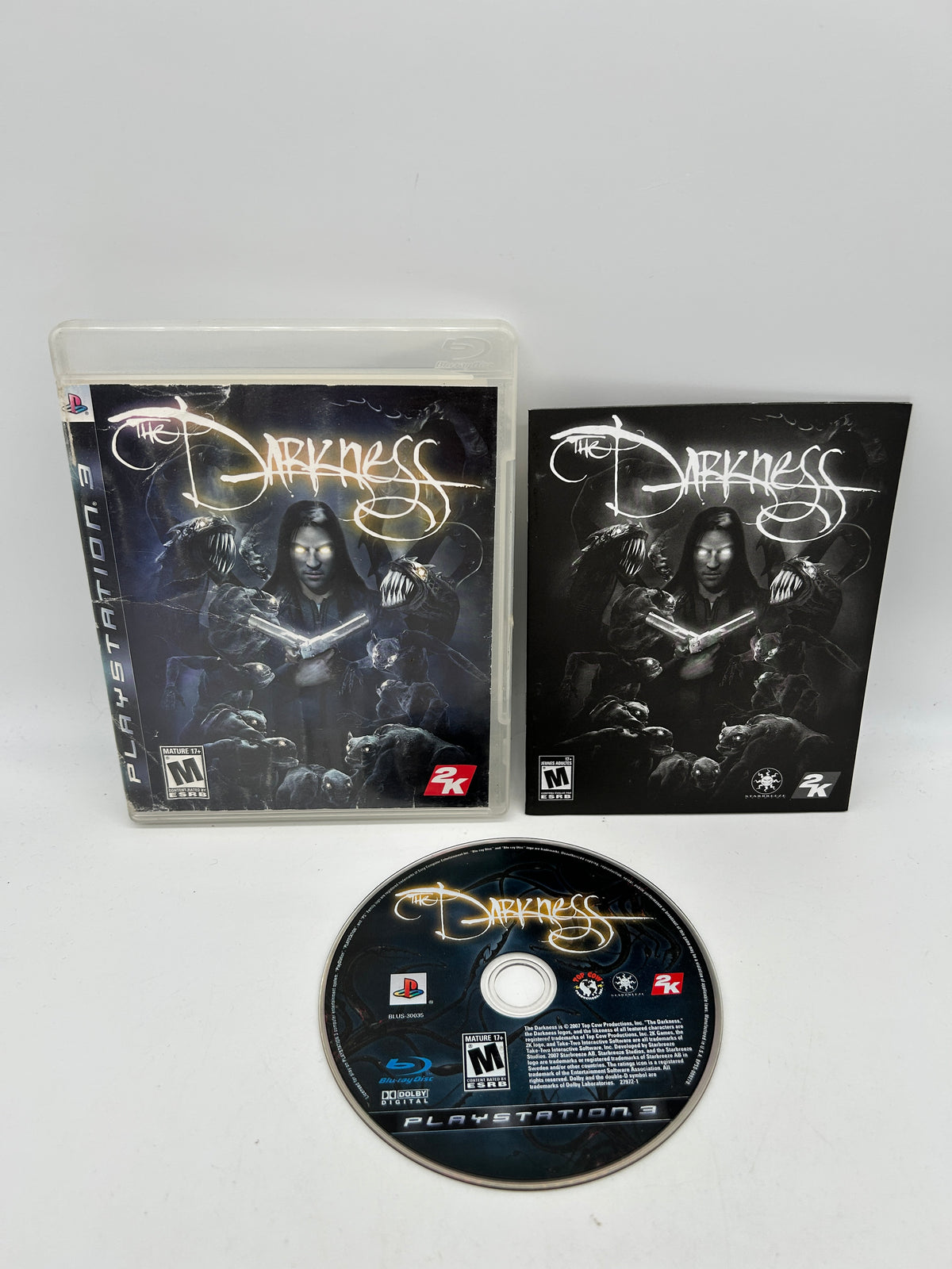 PiXEL-RETRO.COM : SONY PLAYSTATION 3 (PS3) COMPLET CIB BOX MANUAL GAME NTSC THE DARKNESS
