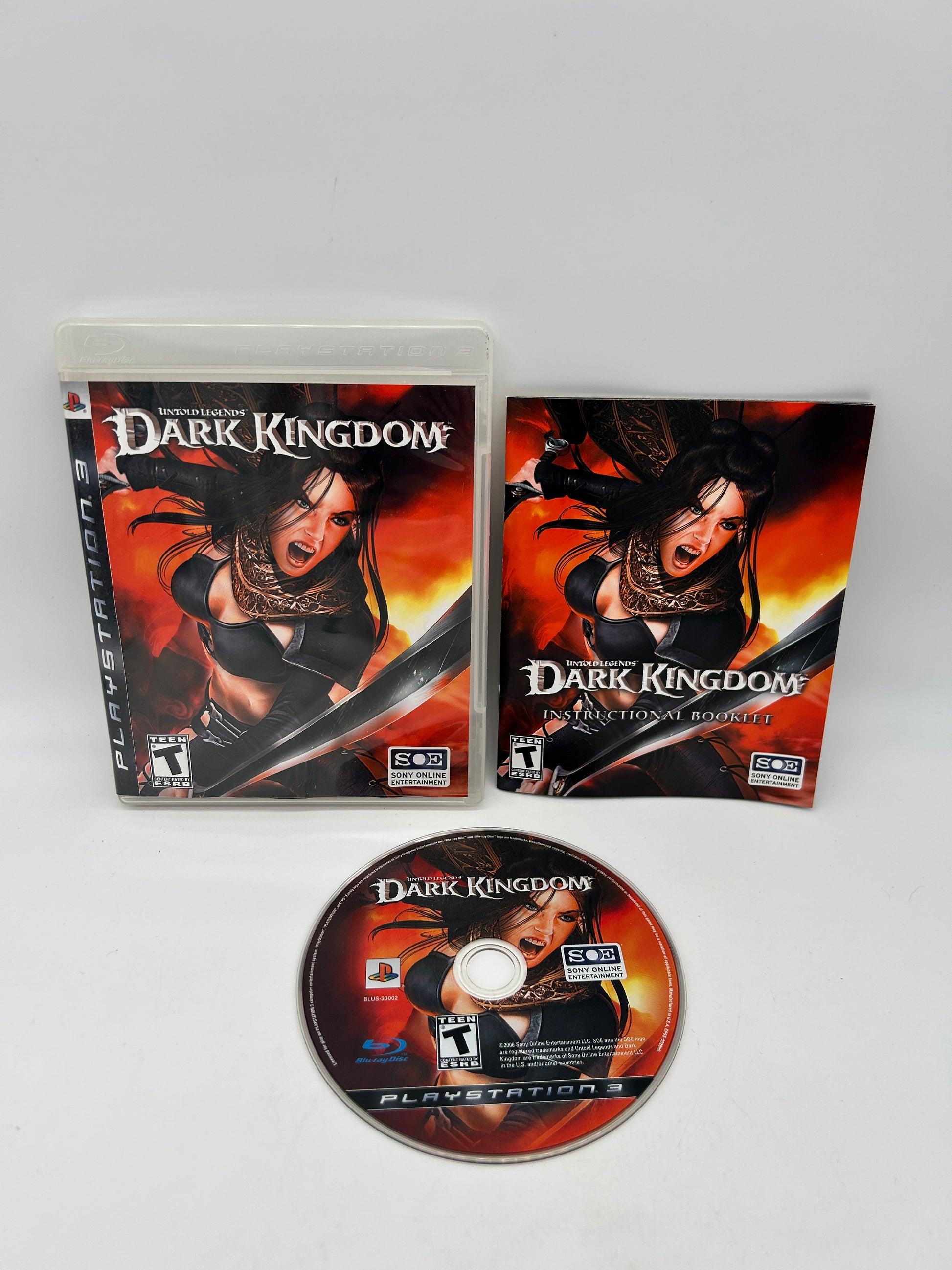 PiXEL-RETRO.COM : SONY PLAYSTATION 3 (PS3) COMPLET CIB BOX MANUAL GAME NTSC UNTOLD LEGENDS DARK KINGDOM