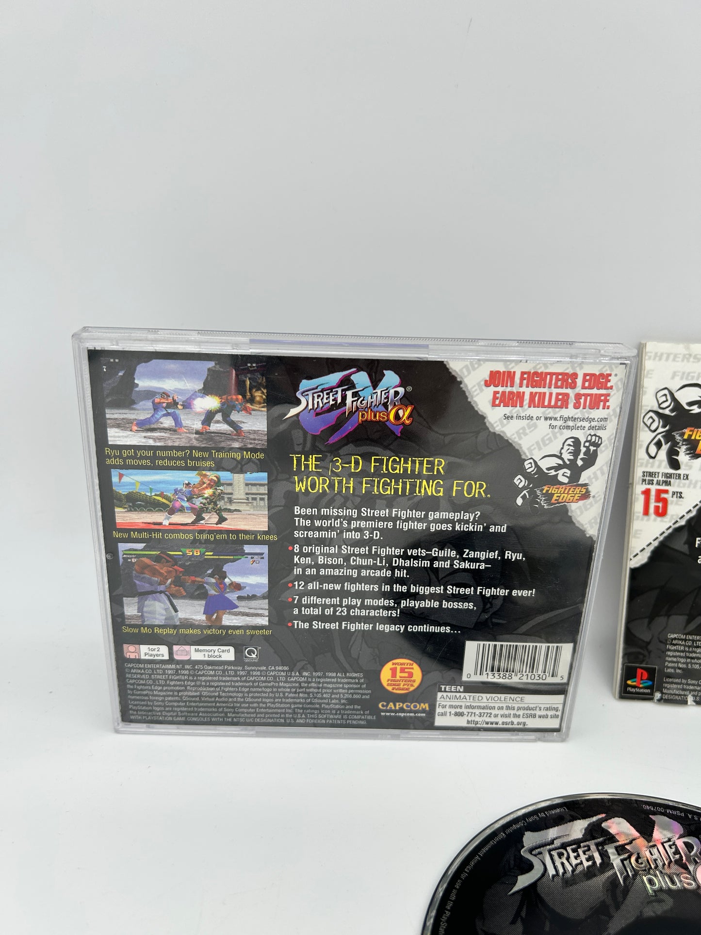 SONY PLAYSTATiON [PS1] | STREET FiGHTER EX PLUS ALPHA | FiGHTERS EDGE