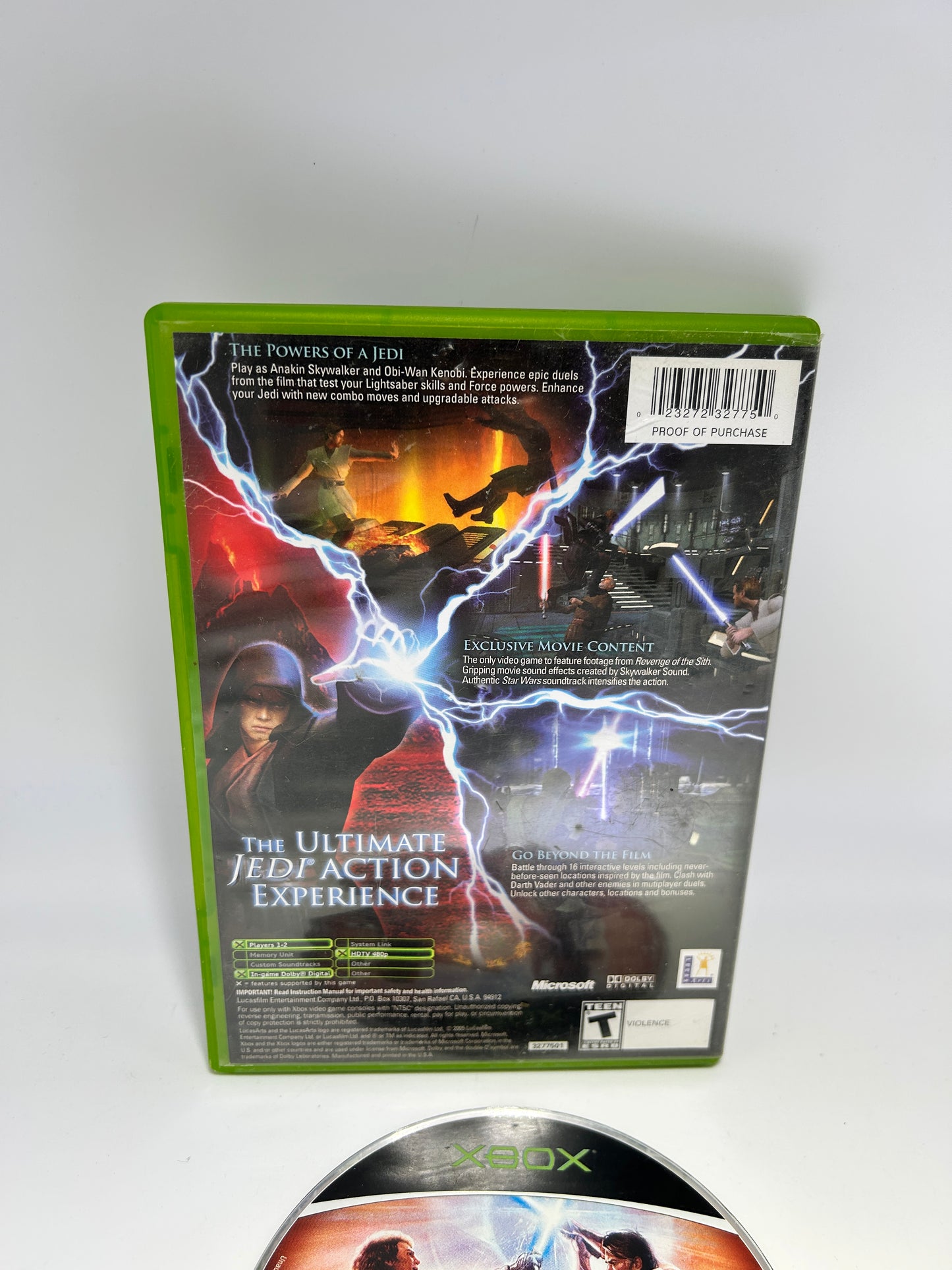 MiCROSOFT XBOX ORiGiNAL | STAR WARS EPiSODE III REVENGE OF THE SiTH
