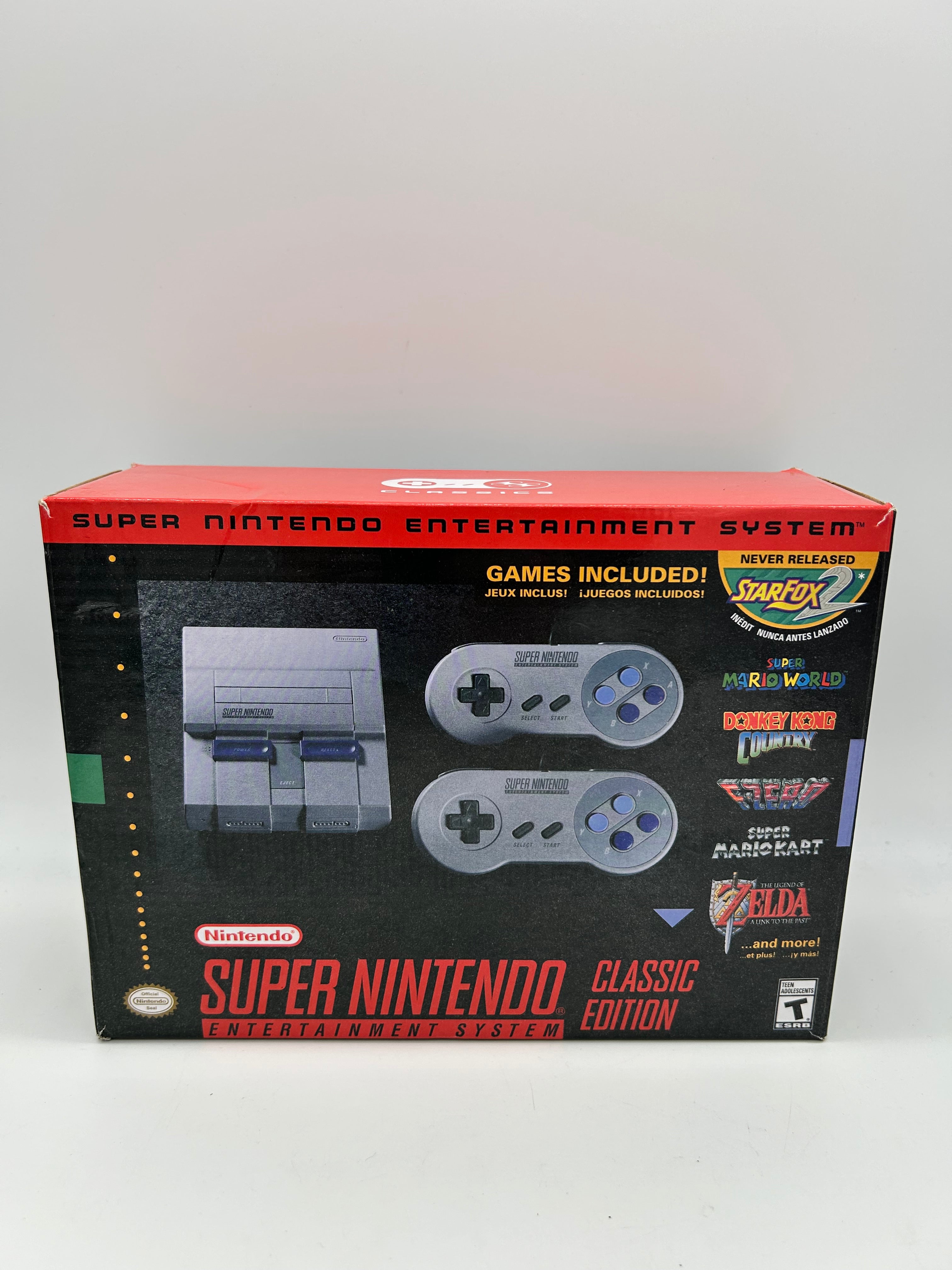 Nintendo - SUPER NES factory CLASSIC EDITION (2107 LIMITED EDITION)