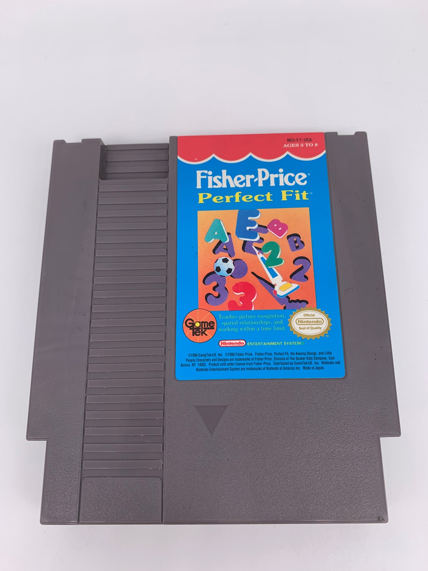 PiXEL-RETRO.COM : NINTENDO NES GAME NTSC FISHER PRICE PERFECT FIT