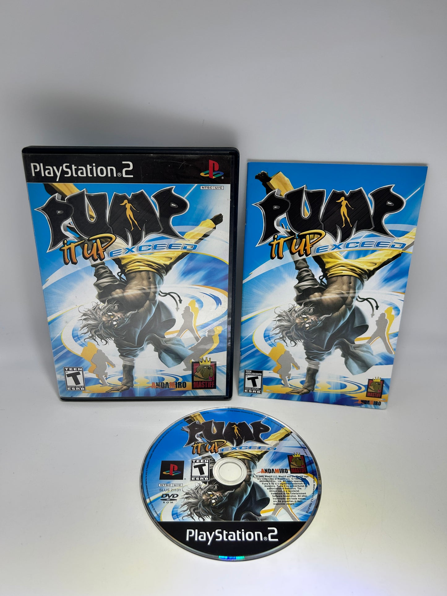 PiXEL-RETRO.COM : SONY PLAYSTATION 2 (PS2) COMPLET CIB BOX MANUAL GAME NTSC PUMP IT UP EXCEED