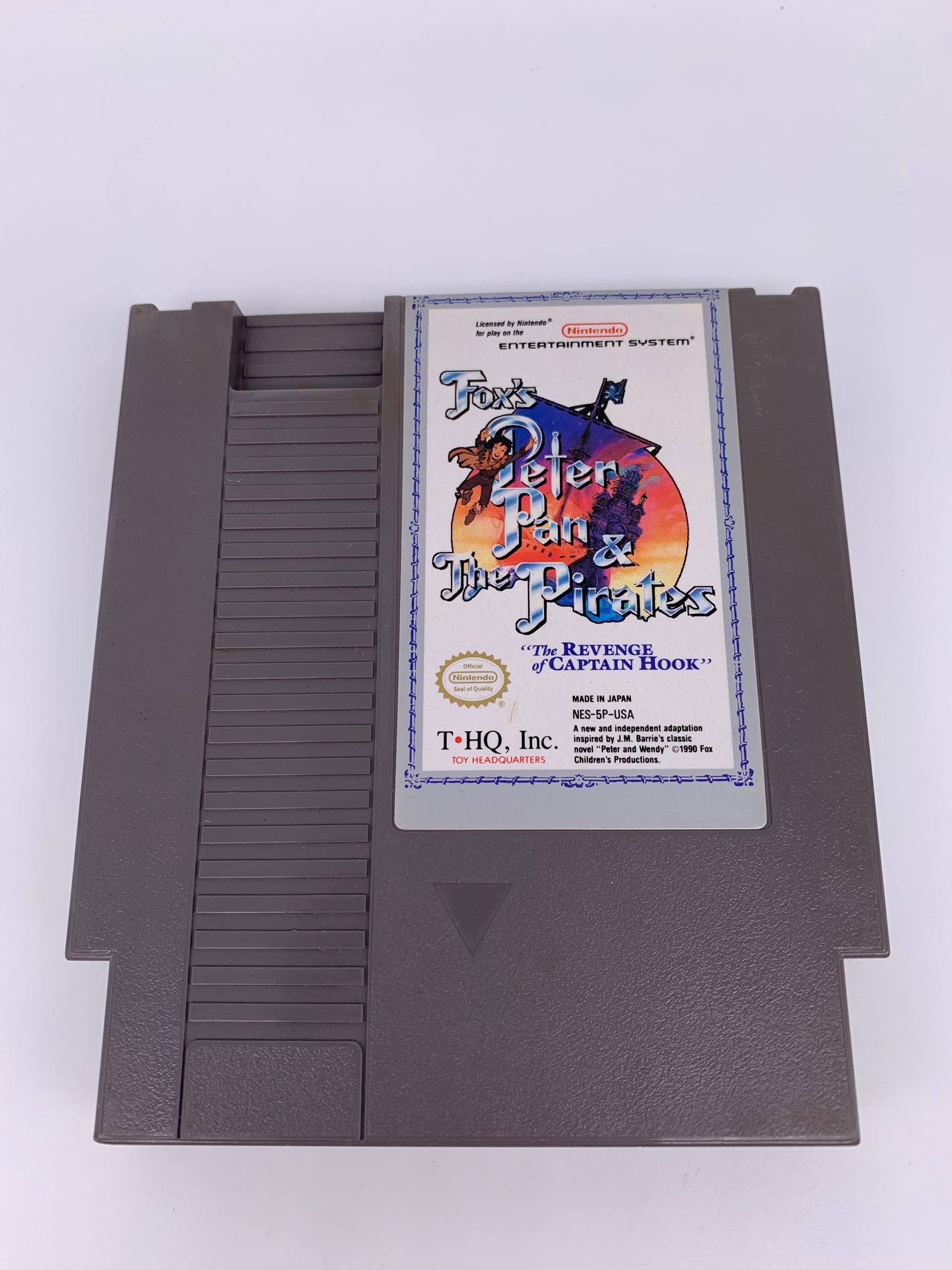PiXEL-RETRO.COM : NINTENDO NES GAME NTSC FOX'S PETER PAN & THE PIRATES THE REVENGE OF CAPTAIN HOOK
