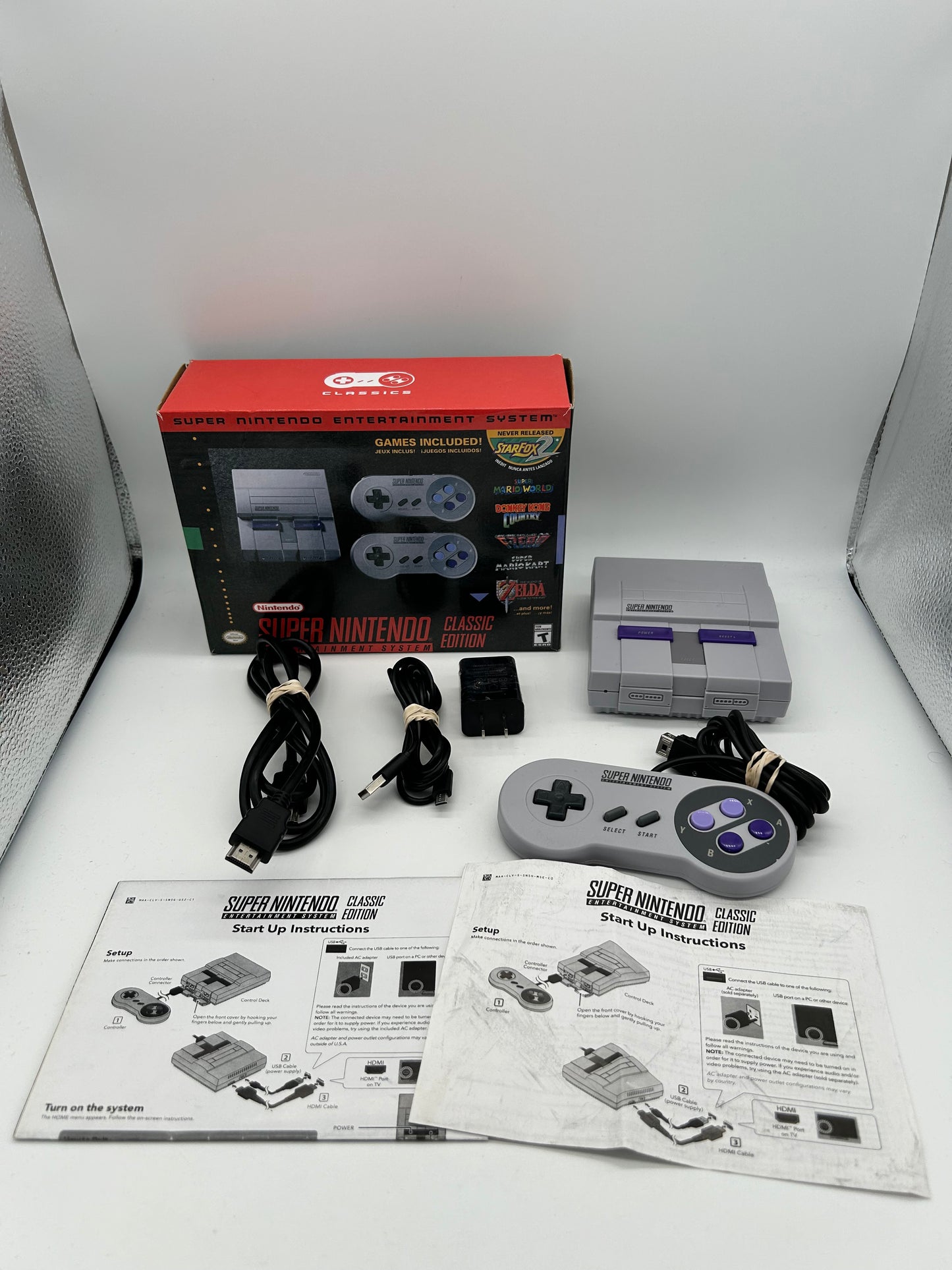 PiXEL-RETRO.COM : SUPER NiNTENDO [SNES] CLASSiC EDiTiON CONSOLE | MODEL CLV-201