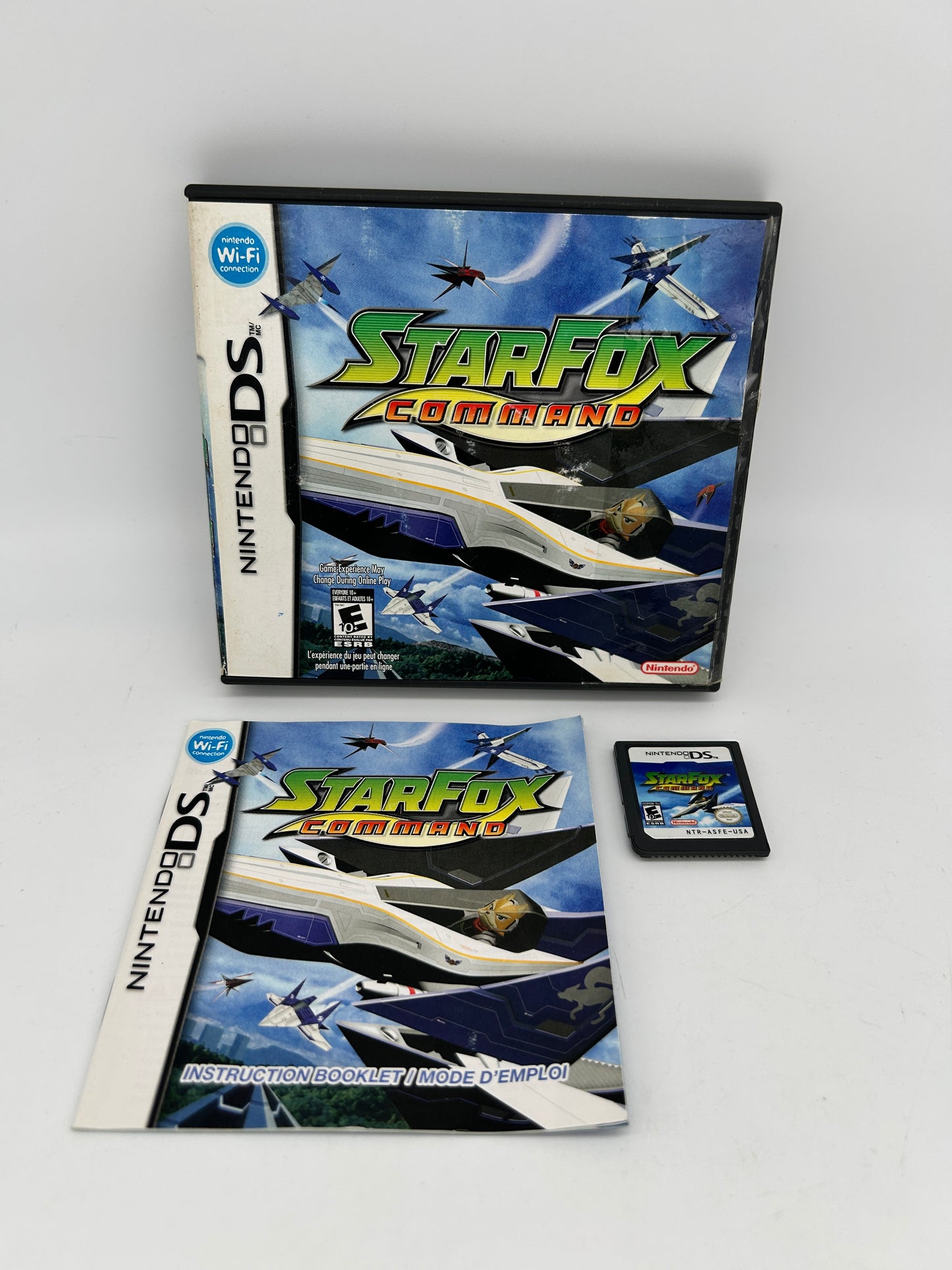 PiXEL-RETRO.COM : NINTENDO DS (DS) COMPLETE CIB BOX MANUAL GAME NTSC STAR FOX COMMAND STARFOX