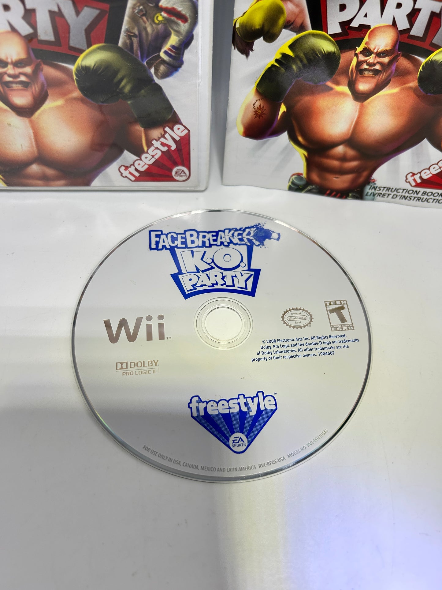 NiNTENDO Wii | FACEBREAKER KO PARTY