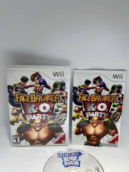 NiNTENDO Wii | FACEBREAKER KO PARTY