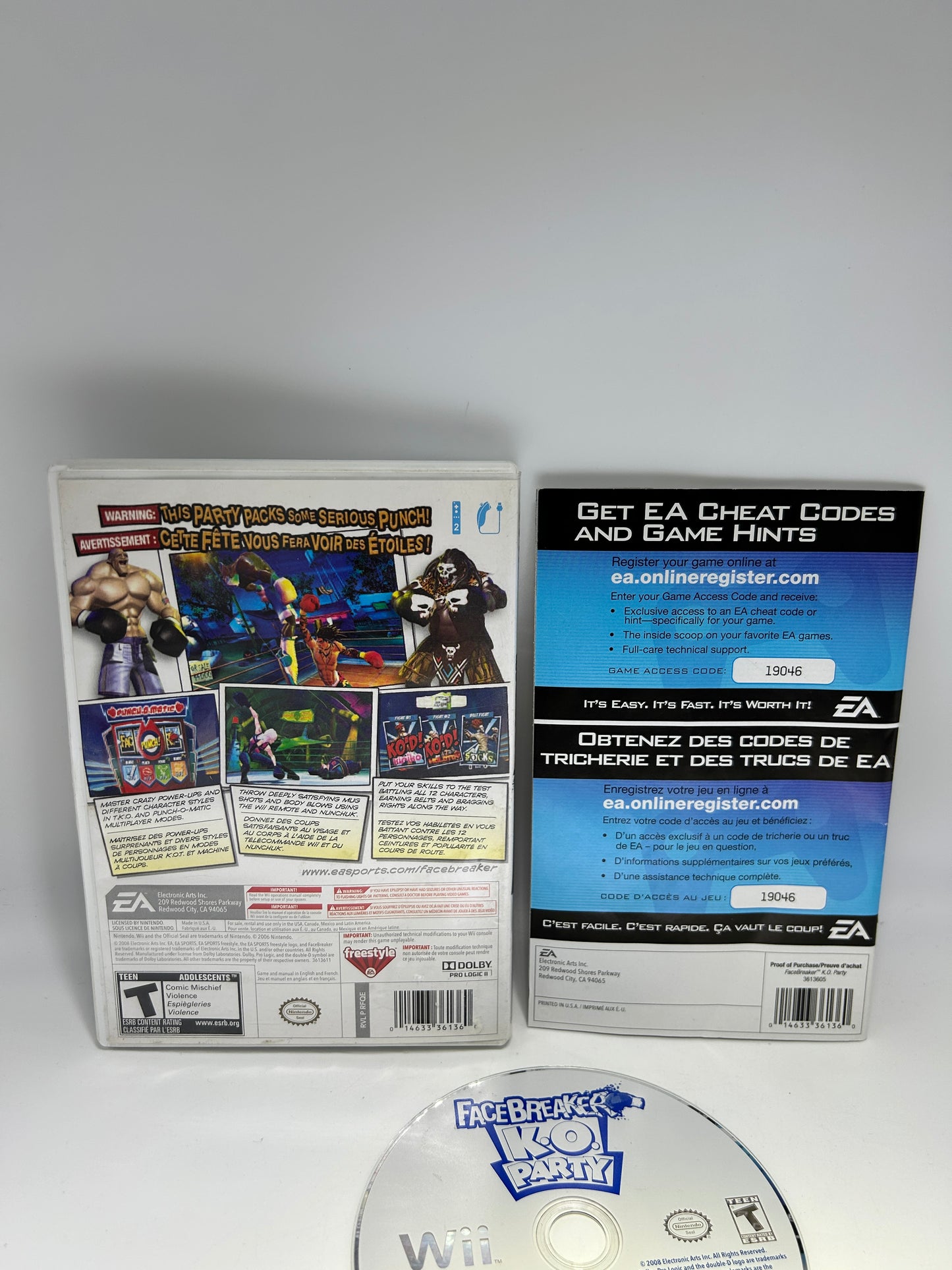 NiNTENDO Wii | FACEBREAKER KO PARTY