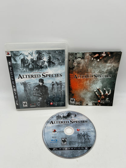 PiXEL-RETRO.COM : SONY PLAYSTATION 3 (PS3) COMPLET CIB BOX MANUAL GAME NTSC VAMPIRE RAIN ALTERED SPECIES