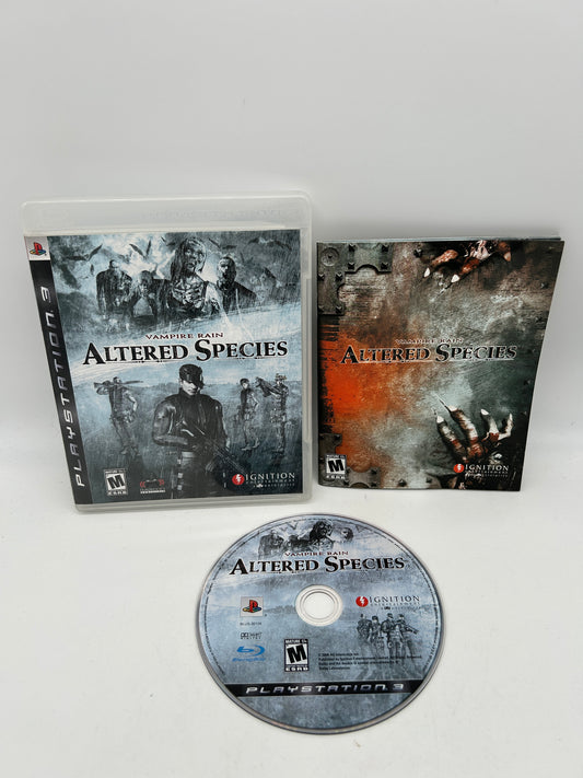 PiXEL-RETRO.COM : SONY PLAYSTATION 3 (PS3) COMPLET CIB BOX MANUAL GAME NTSC VAMPIRE RAIN ALTERED SPECIES