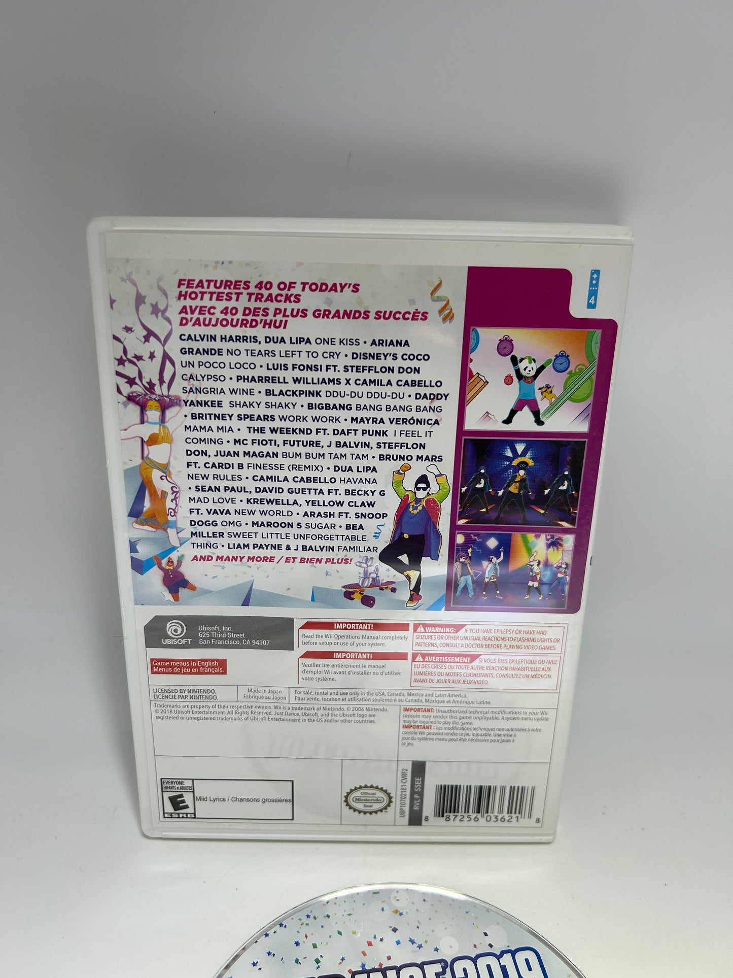 NiNTENDO Wii | JUST DANCE 2019