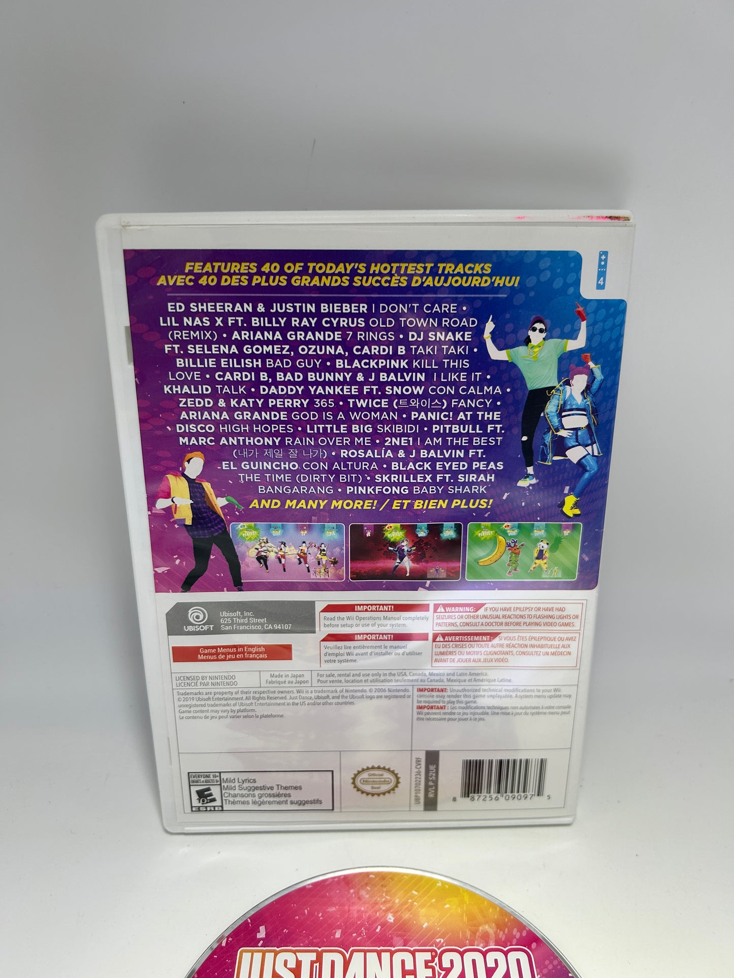 NiNTENDO Wii | JUST DANCE 2020