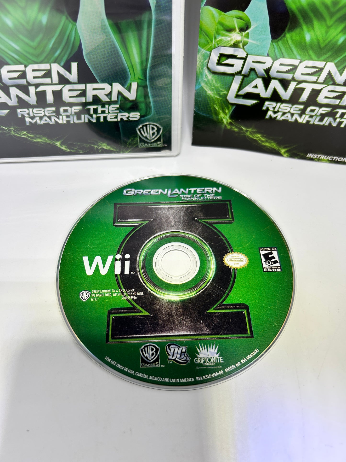 NiNTENDO Wii | GREEN LANTERN RiSE OF THE MANHUNTERS