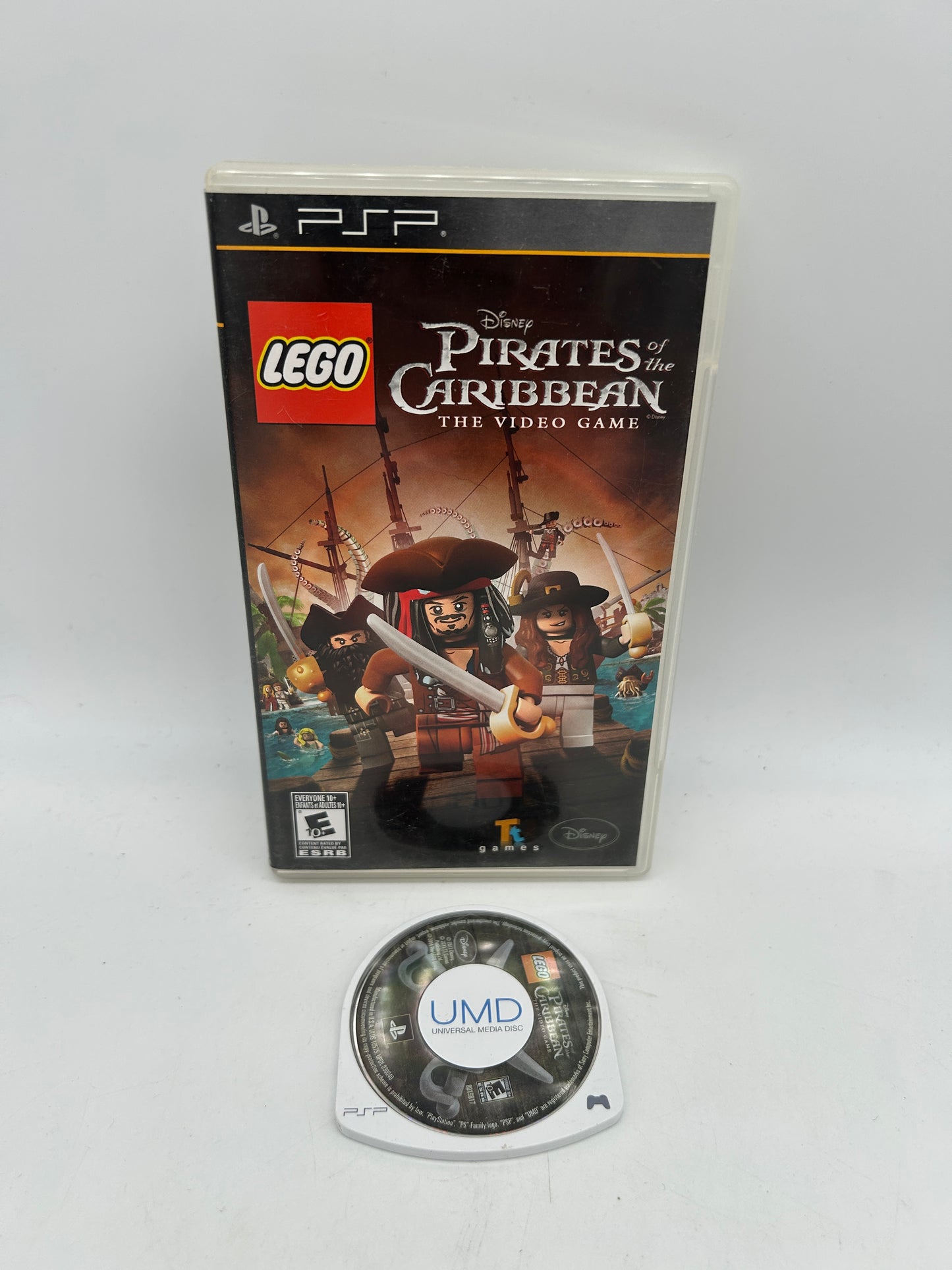 PiXEL-RETRO.COM : SONY PLAYSTATION PORTABLE (PSP) COMPLET CIB BOX MANUAL GAME NTSC LEGO PIRATES OF THE CARRIBEAN THE VIDEO GAME