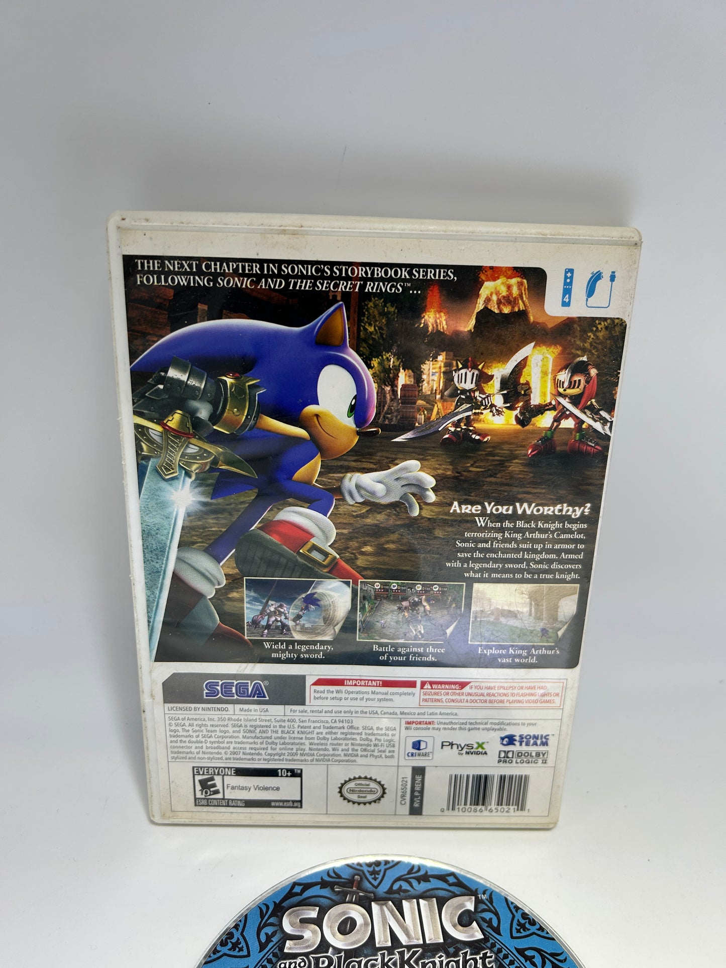 NiNTENDO Wii | SONiC AND THE BLACK KNiGHT