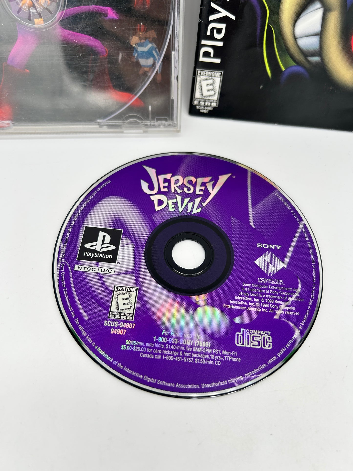 SONY PLAYSTATiON [PS1] | JERSEY DEViL